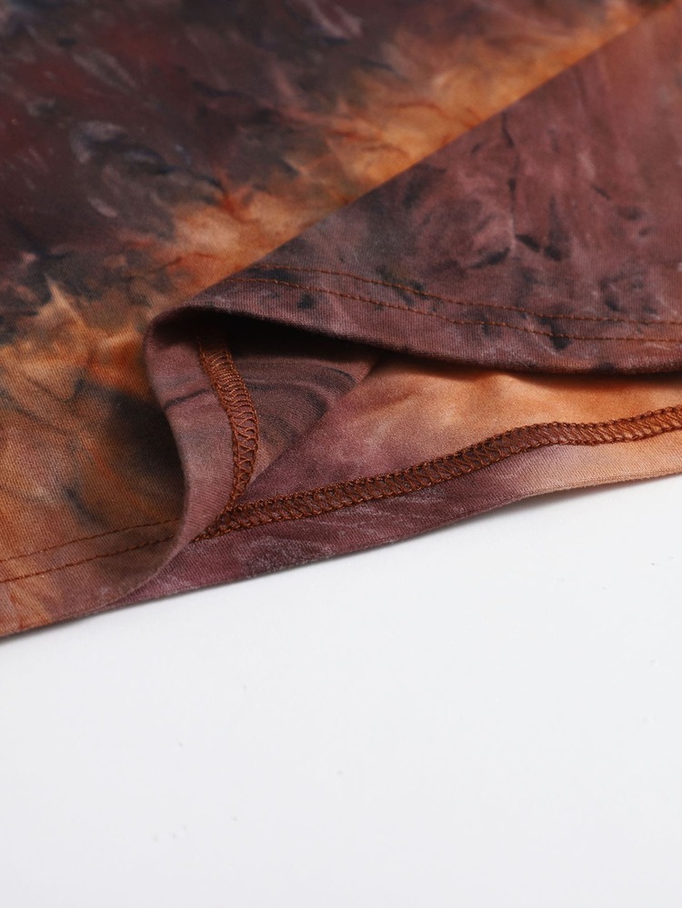 Muchica 低後背紮染繞頸連衣裙 - 彩色 - 查看 6