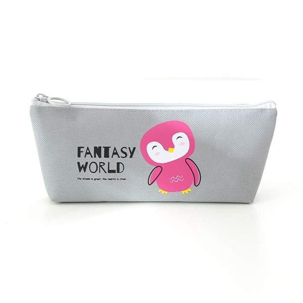 

Cartoon Graphic Pencil Case, Grey