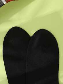 Vớ kẻ sọc - màu đen - Xem 4