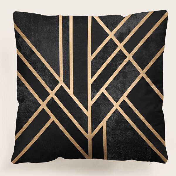 

Geometric Pattern Cushion Cover Without Filler, Multicolor