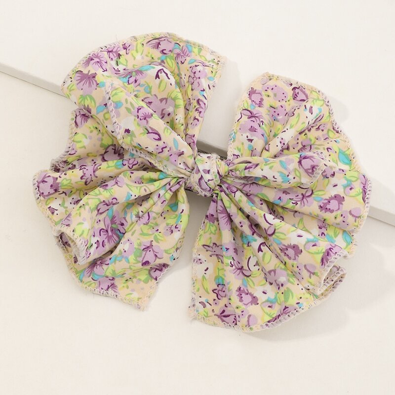 

Ditsy Floral Bow Hair Clip, Multicolor