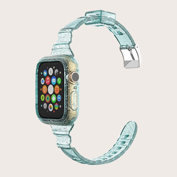 

Блестящий ремешок для часов iWatch, Зелёный