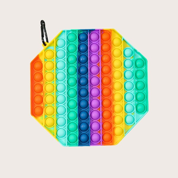 

1pc Random Square Push Pop Bubble, Multicolor