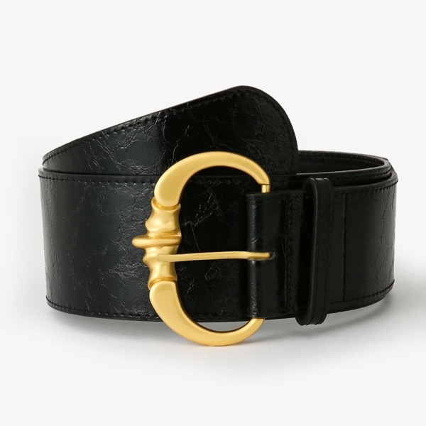 

PU Leather Belt, Black