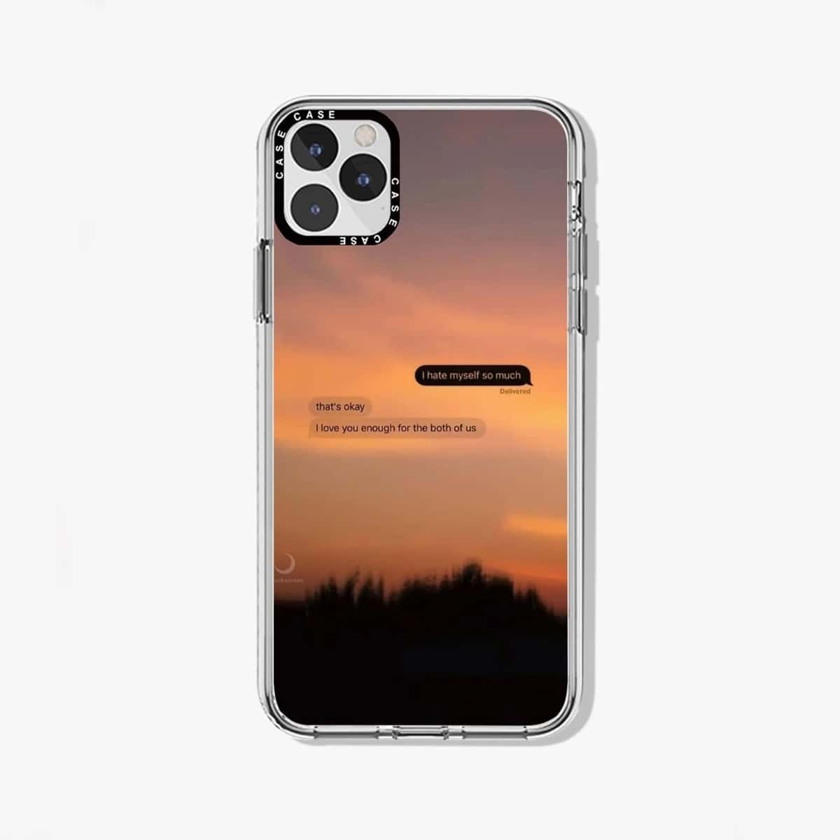 

Dusk Graphic Phone Case, Multicolor