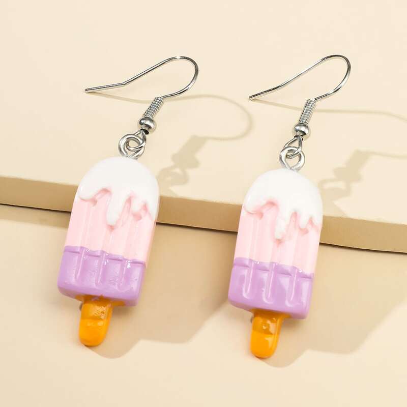 

Ice Cream Drop Earrings, Multicolor