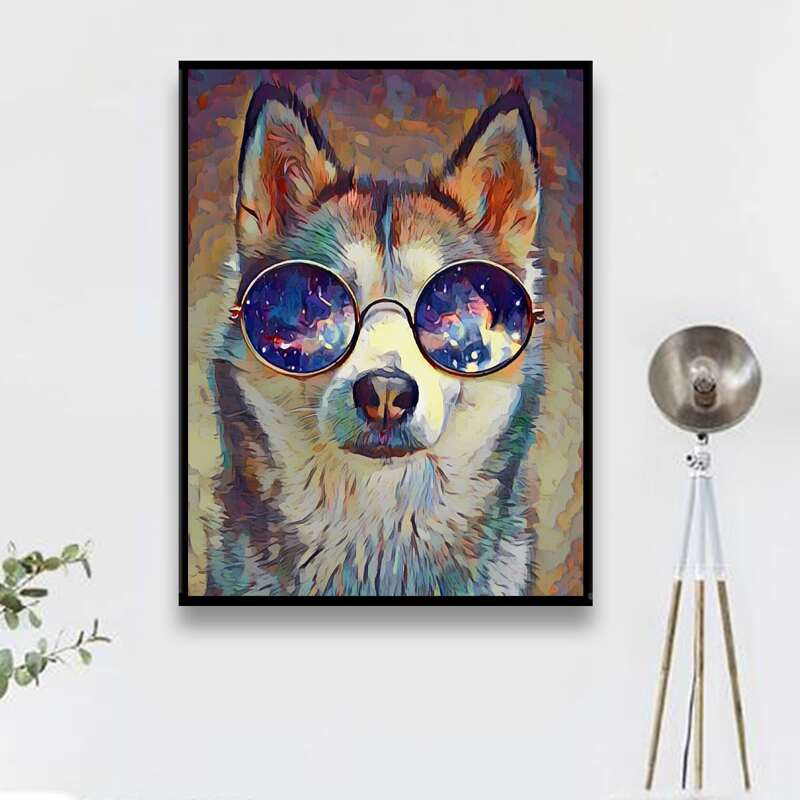 

Animal Pattern DIY Diamond Painting, Multicolor