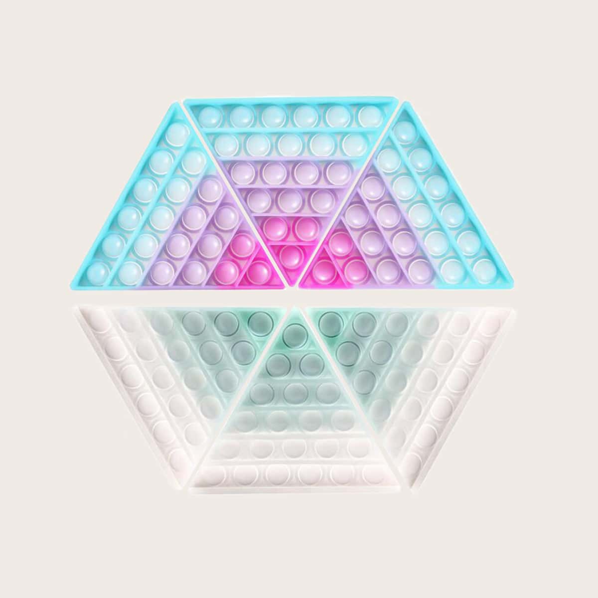 

1pc Geo Stress Relief Toy, Multicolor