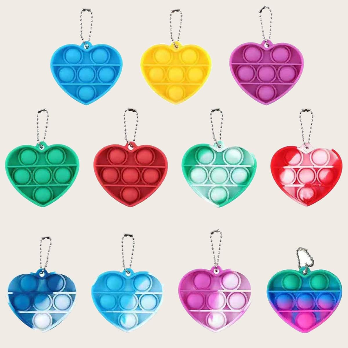 

1pc Random Push Bubble Toy, Multicolor