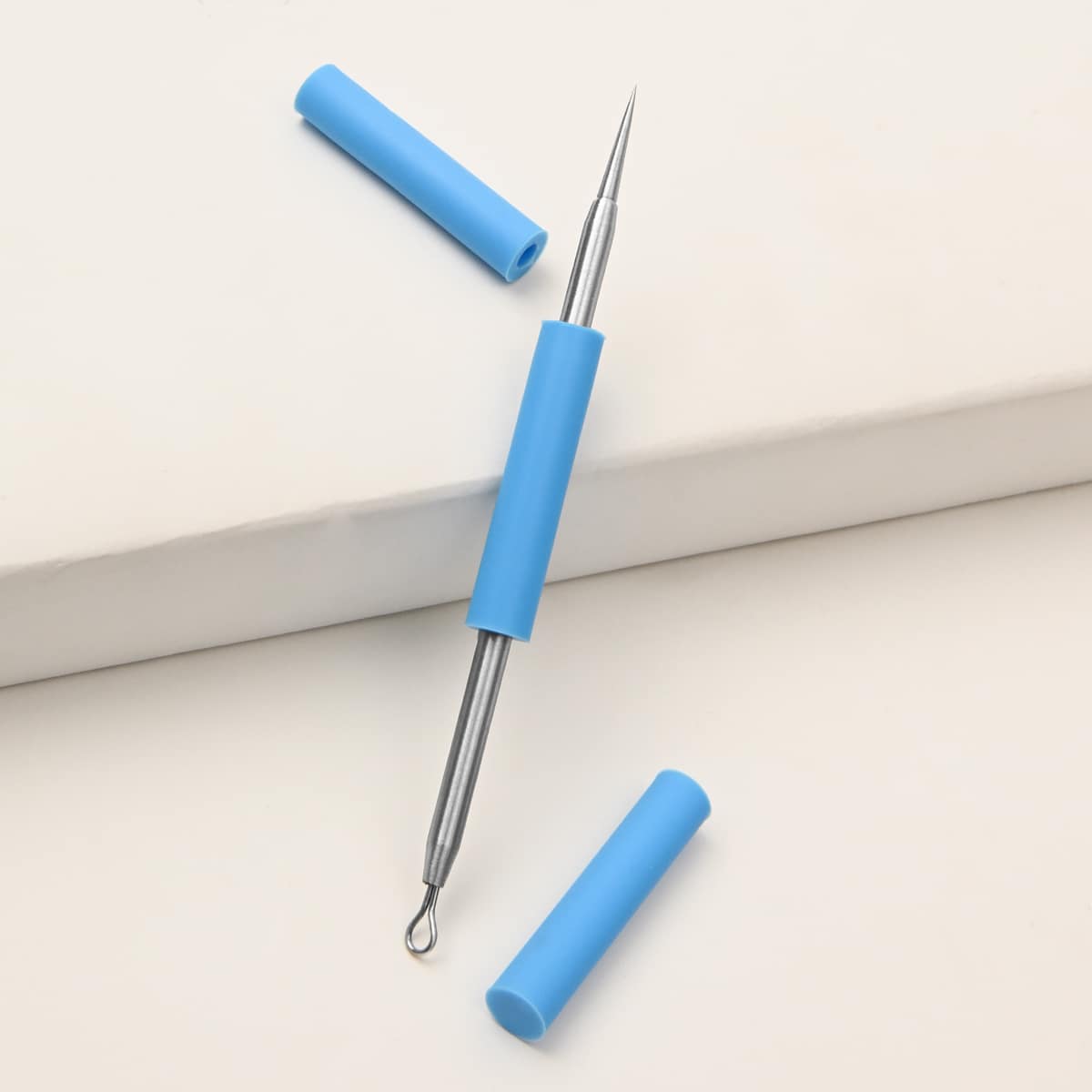 

Stainless Steel Beauty Needle, Blue