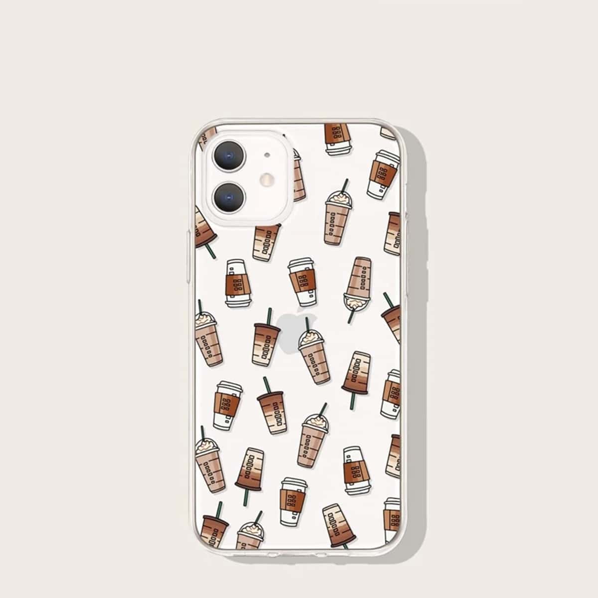 

Bottle Phone Case, White