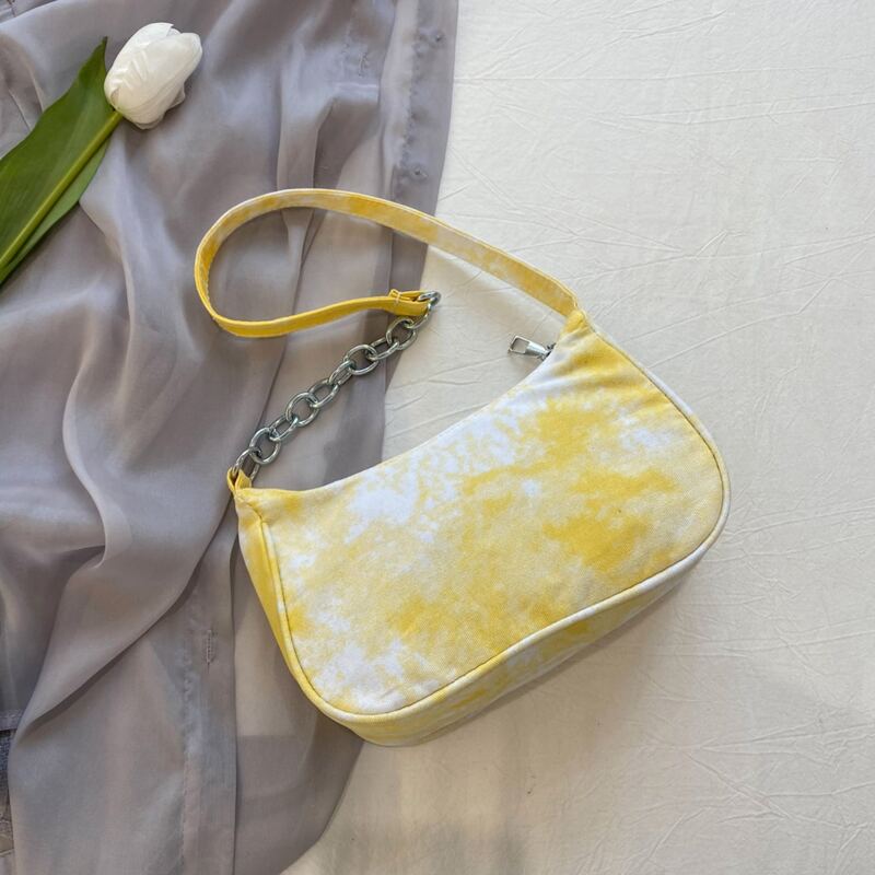 

Tie Dye Shoulder Bag, Yellow