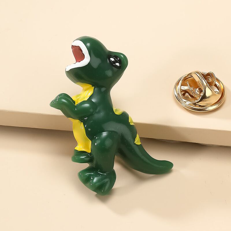 

Dinosaur Design Bag Charm, Green