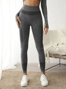 Easithlete Legging thể thao - Màu xám đen - Xem 5