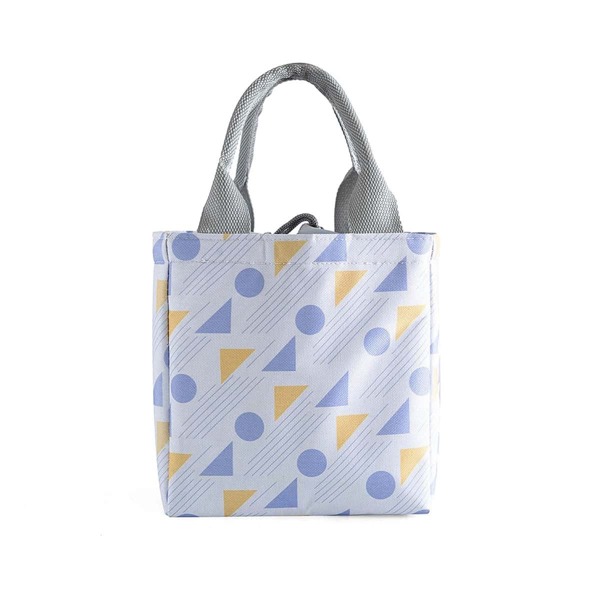 

Geometric Pattern Lunch Bag, Multicolor
