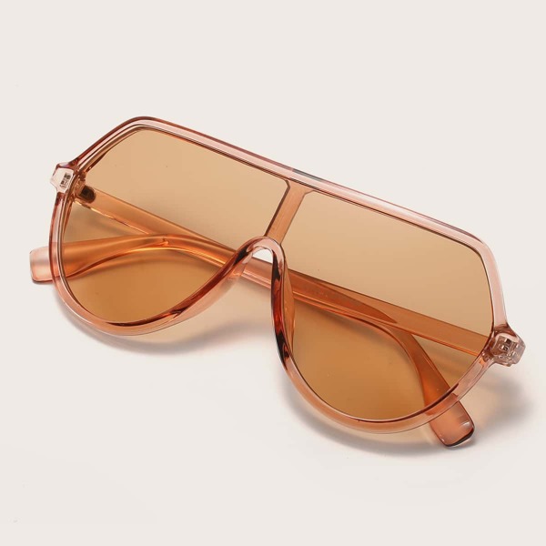 

Flat Top Shield Sunglasses