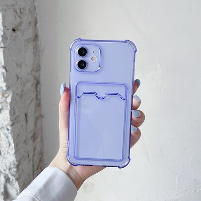 Clear Phone Case With Card Slot