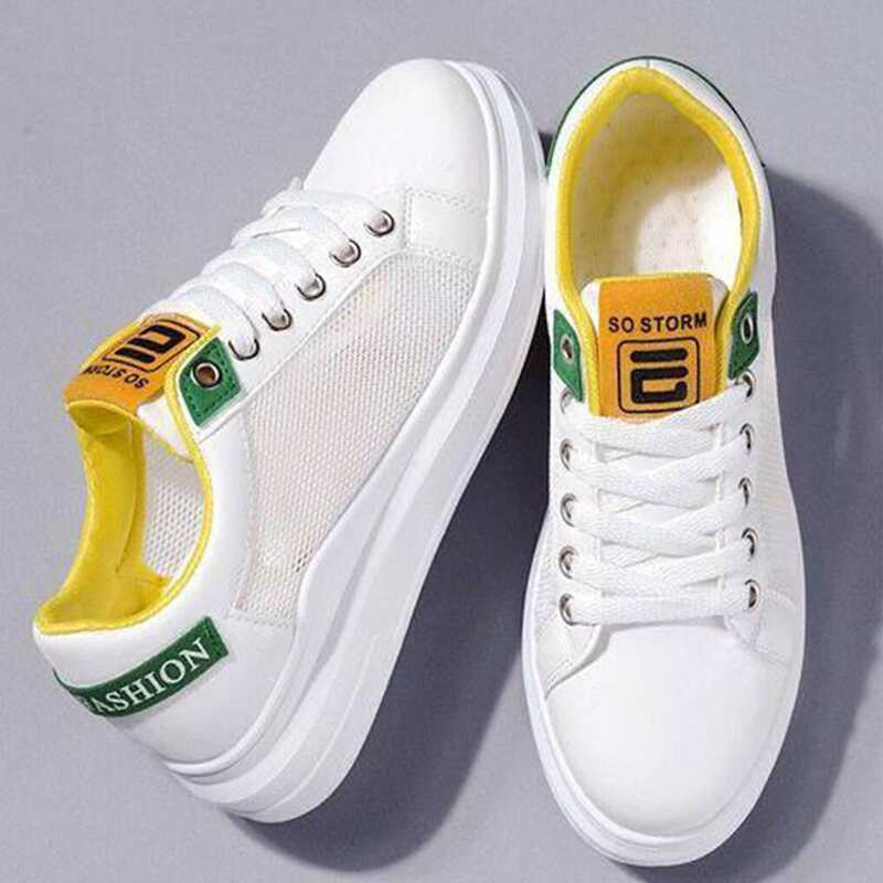 

Lace-up Front Skate Shoes, Green
