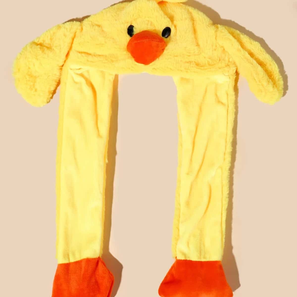 

1pc Cartoon Duck Hat, Yellow