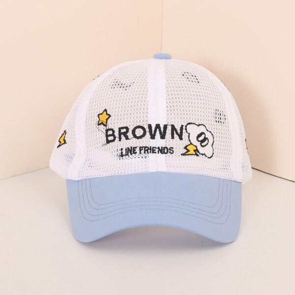 

Toddler Kids Letter Embroidered Baseball Cap, Blue