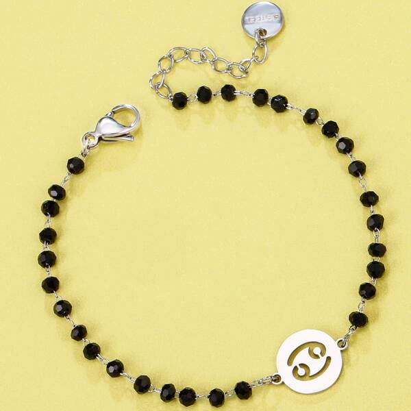 

Constellation Sign Decor Bracelet, Silver