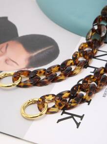 鏈條設計包帶，包配件，DIY配件，可調節的替換肩帶，時尚耐用