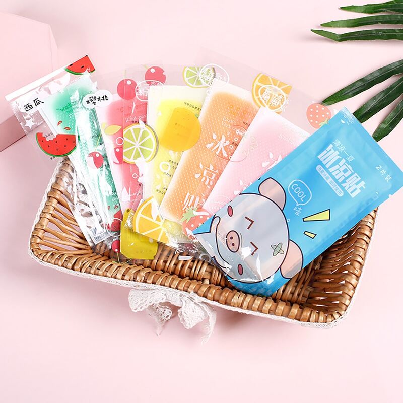

5pcs Random Cooling Sticker, Multicolor