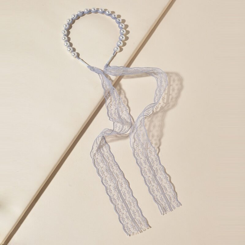 

Faux Pearl Knot Headband, Multicolor