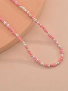 Vòng cổ hạt 1pc - Nhiều màu - Xem 2