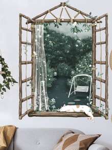 貓咪圖案牆貼 - 彩色 - 查看 5