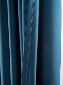 Rèm bảng đơn Lily Print - Màu xanh lam - Xem 4