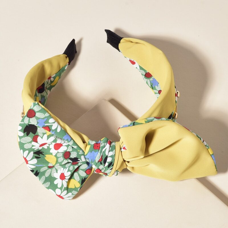 

Floral Bow Headband, Multicolor