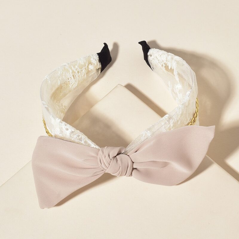 

Bow Floral Lace Headband, Multicolor