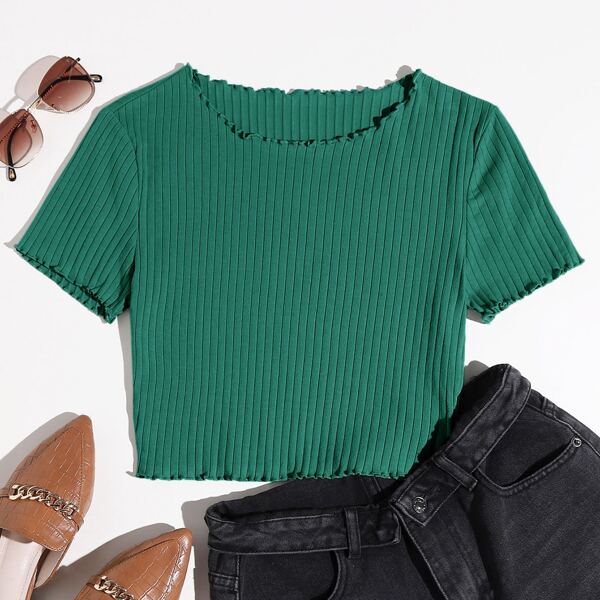 

Lettuce Edge Tee, Green