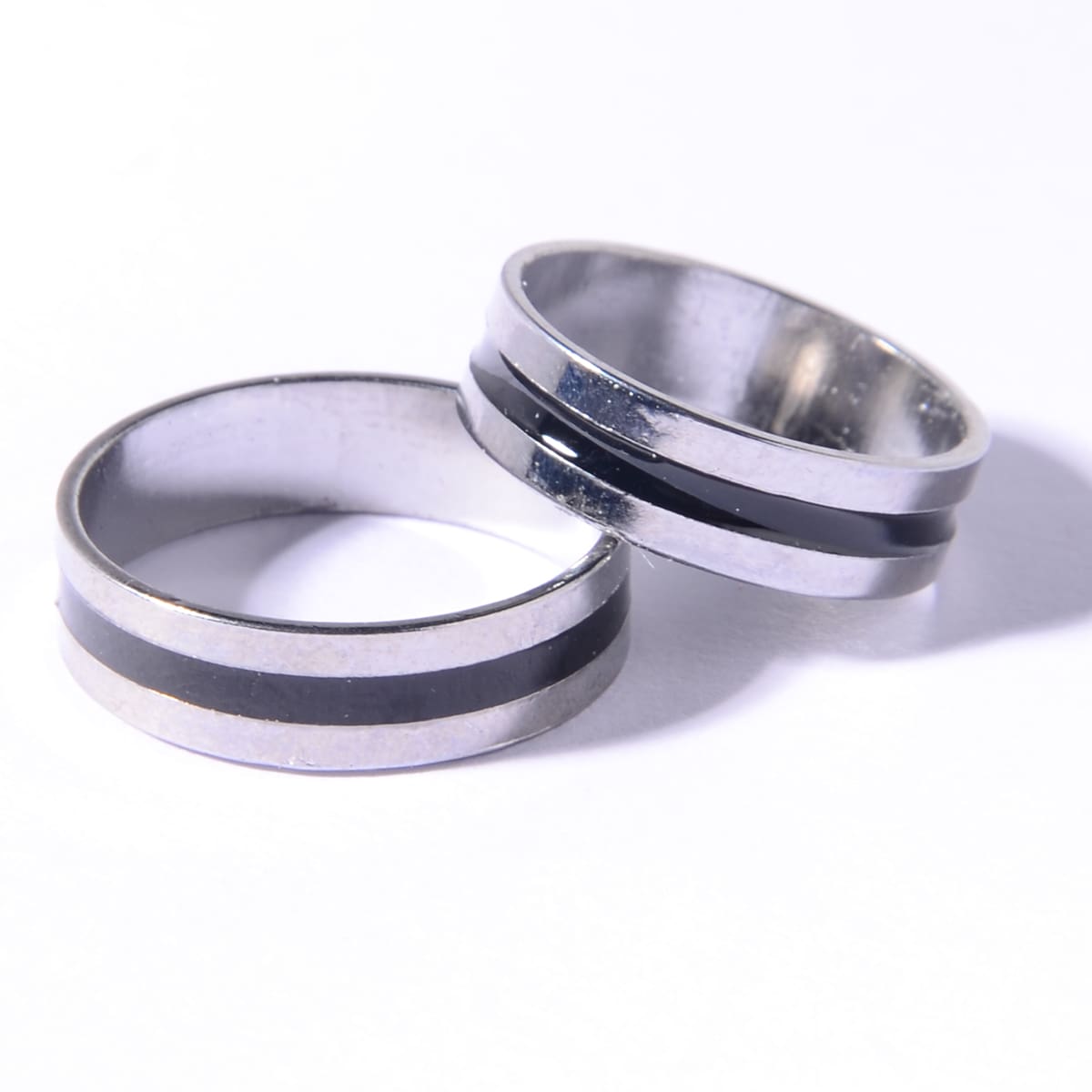 

2pcs Minimalist Ring, Multicolor
