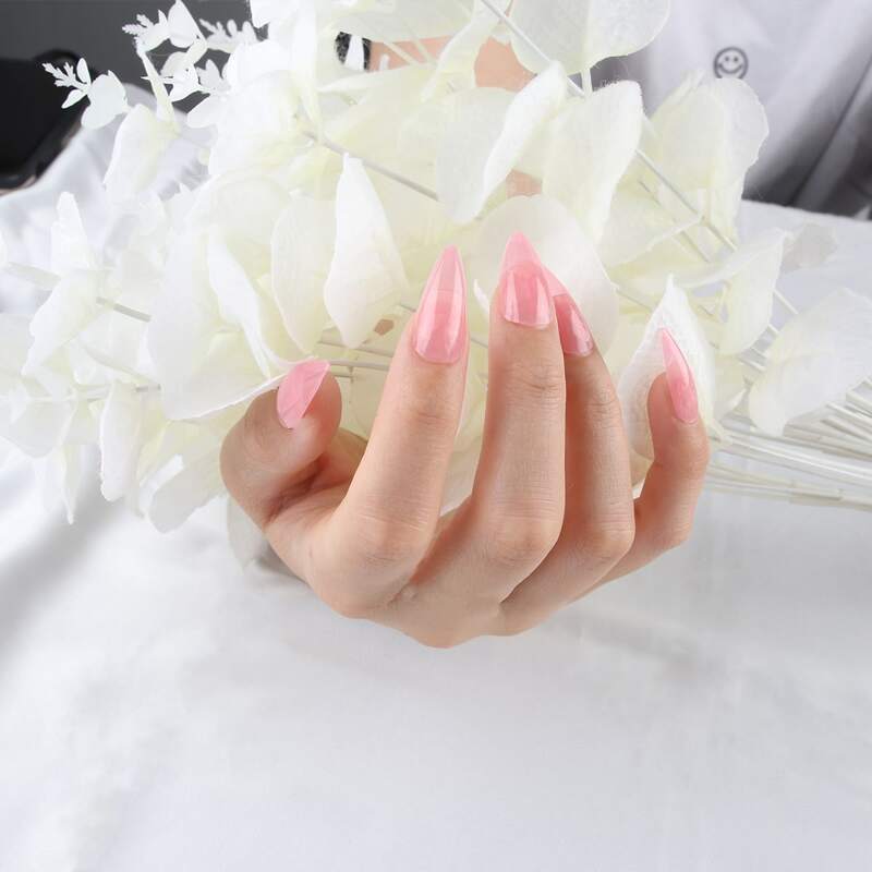 

120pcs Fake Nail, Multicolor