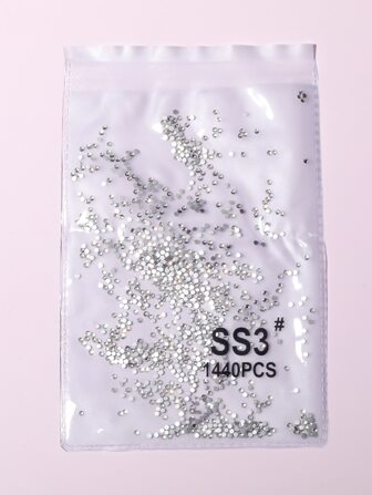 1 Confezione di decorazioni per unghie con strass, accessori fai-da-te per unghie, gemme per unghie, forniture per unghie