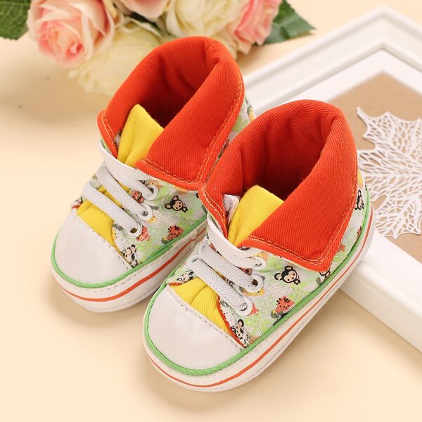 

Baby Boy Cartoon Graphic Sneakers, Multicolor