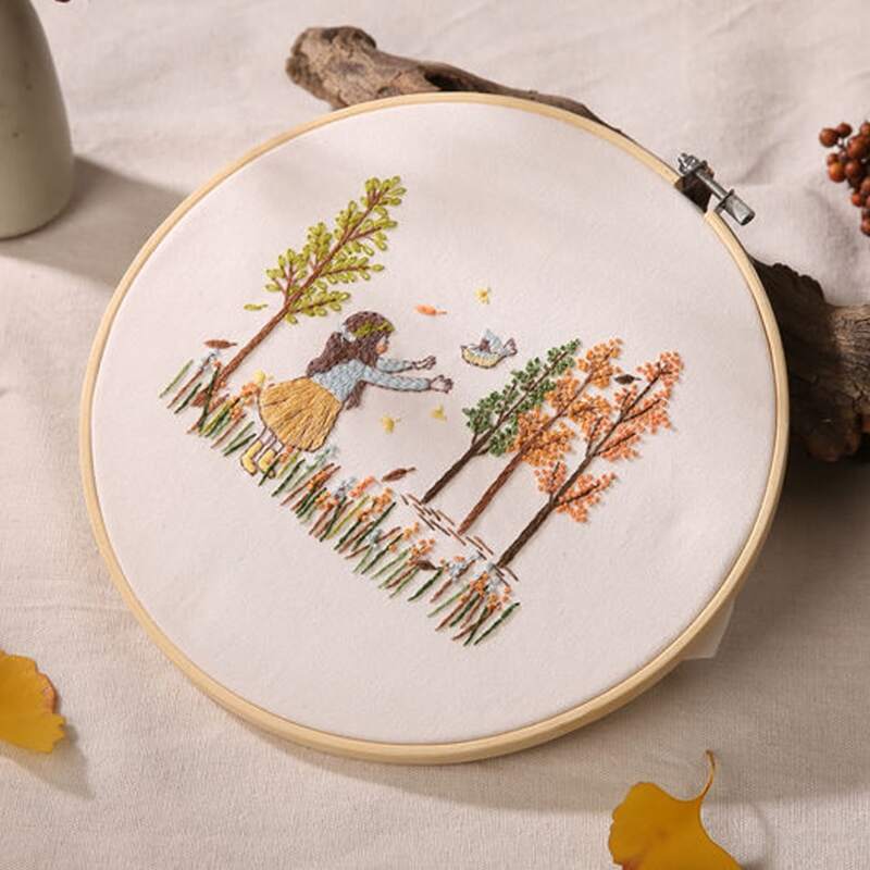

Figure Graphic Cross stitch, Multicolor