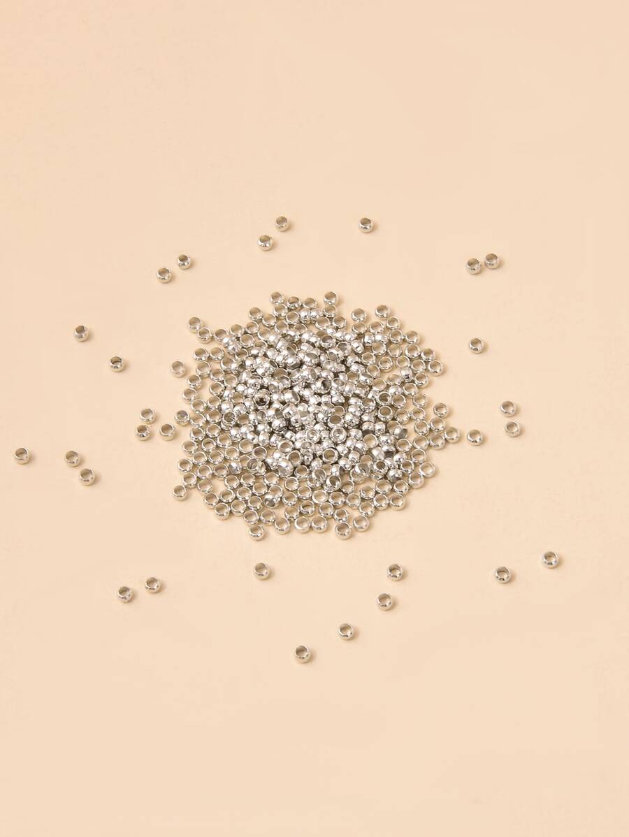 500入組DIY首飾配件套裝 - 銀色 - 查看 1