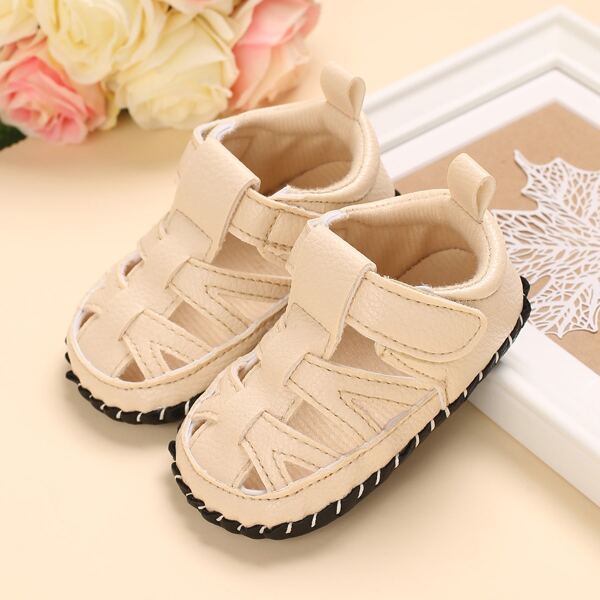 

Baby Boy Cut Out Sandals, Apricot