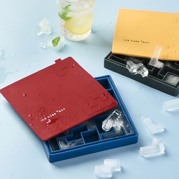

1pc Random Tetris Ice Mold, Multicolor