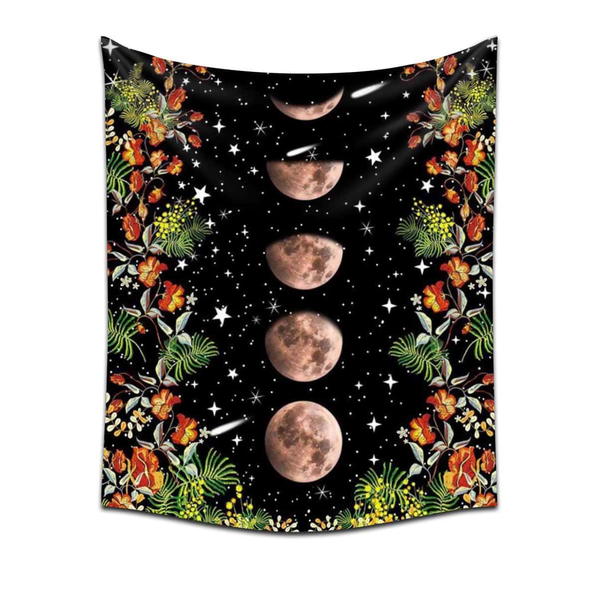 

Moon Print Tapestry, Multicolor