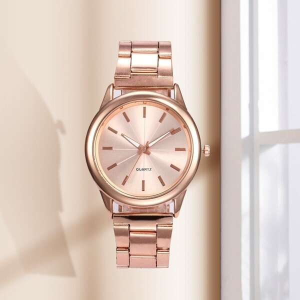 

Men Round Pointer Quartz Watch