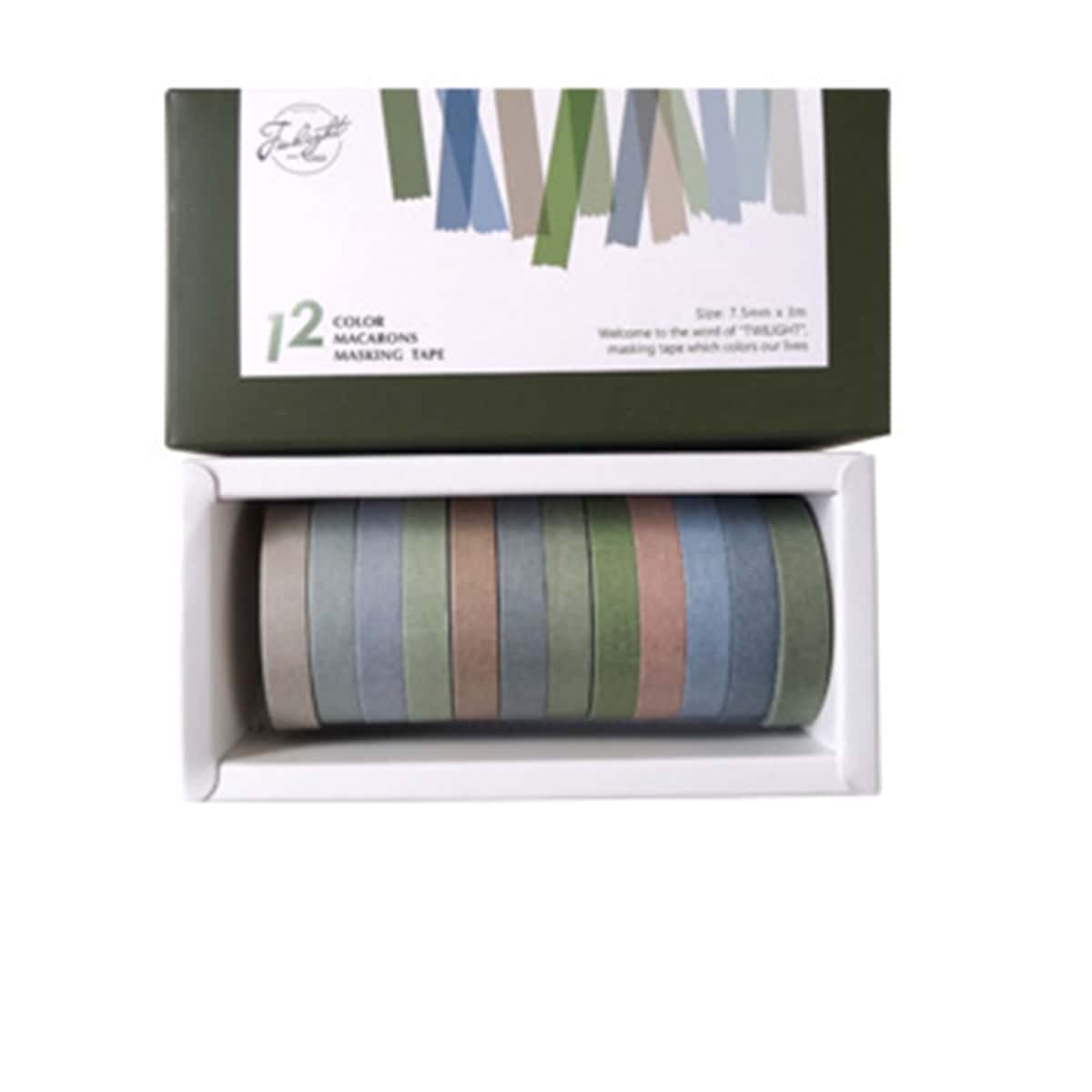 

12pcs Random Color Tape, Multicolor