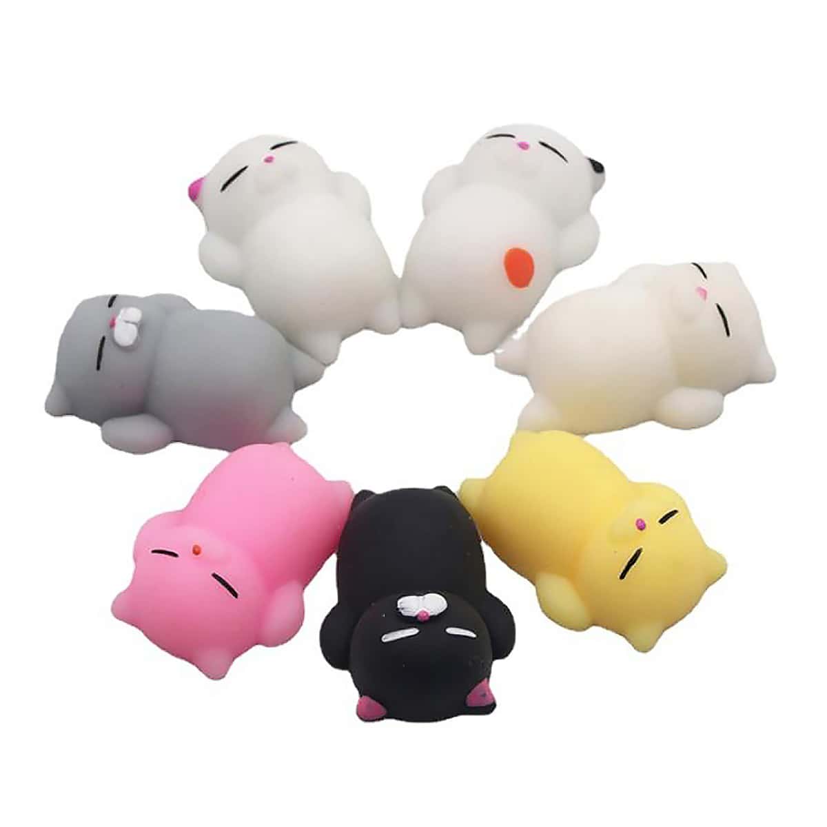 

1pc Random Cat Squeeze Toy, Multicolor