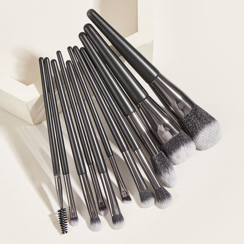 

11pcs Makeup Brush Set, Black