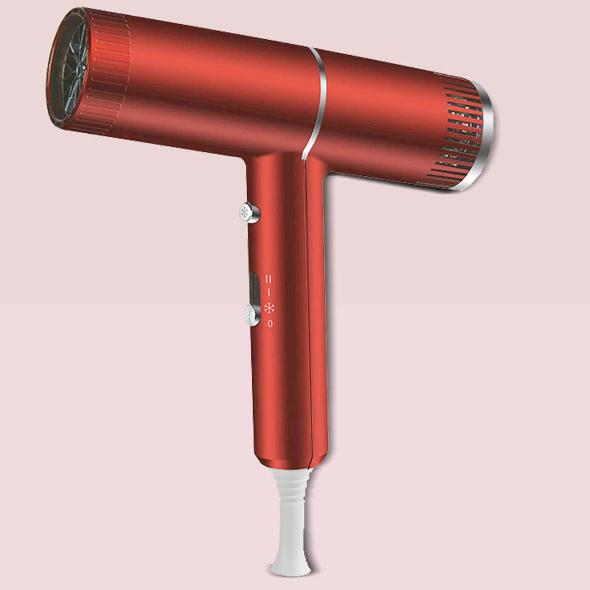 

Hammer Shaped Hair Dryer, Red