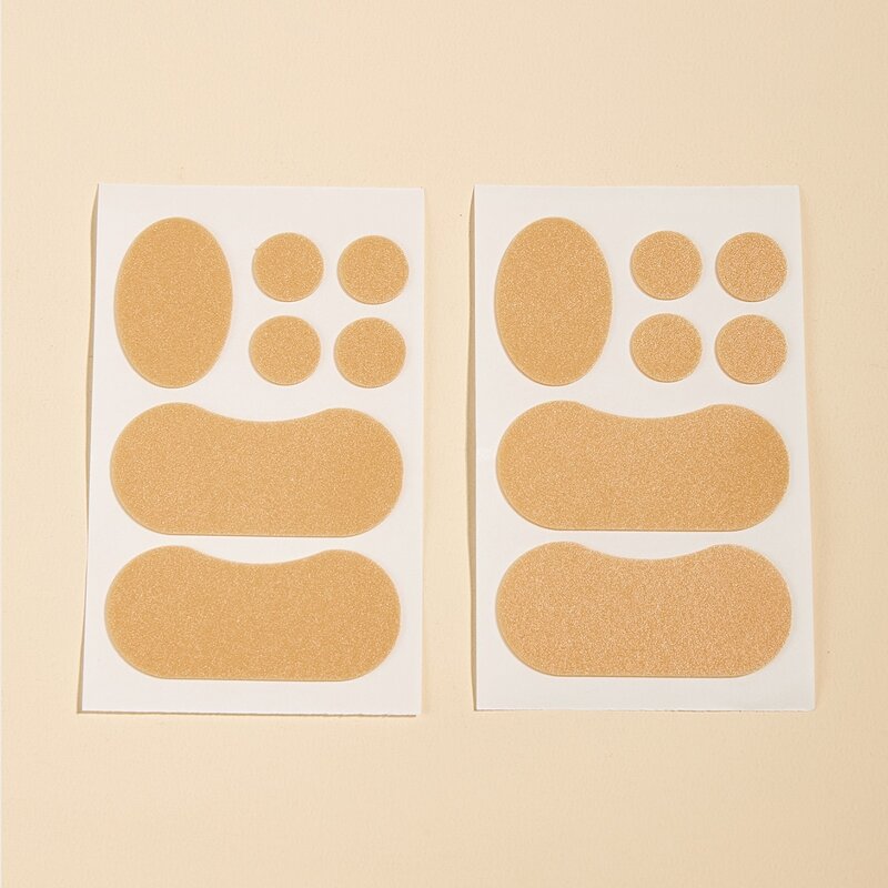

2pcs Anti-wear Foot Sticker, Camel