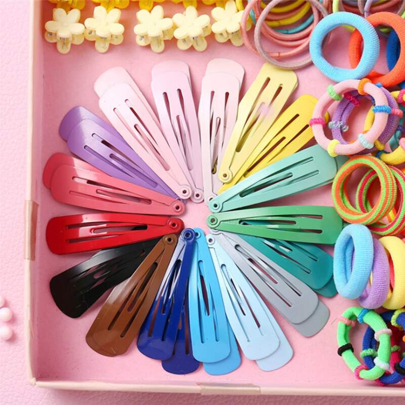 

780pcs Colorful Hair Accessory Set, Multicolor